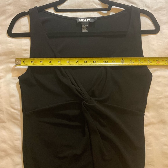 Designer Black Sleeveless Tank Lot, DKNY, BCBG, MS: P/XS/S - Picture 9 of 13